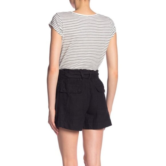 Joie NWT Dillon C The Hamptons Navy/White Striped Tee Shirt, Size Medium - Picture 5 of 5